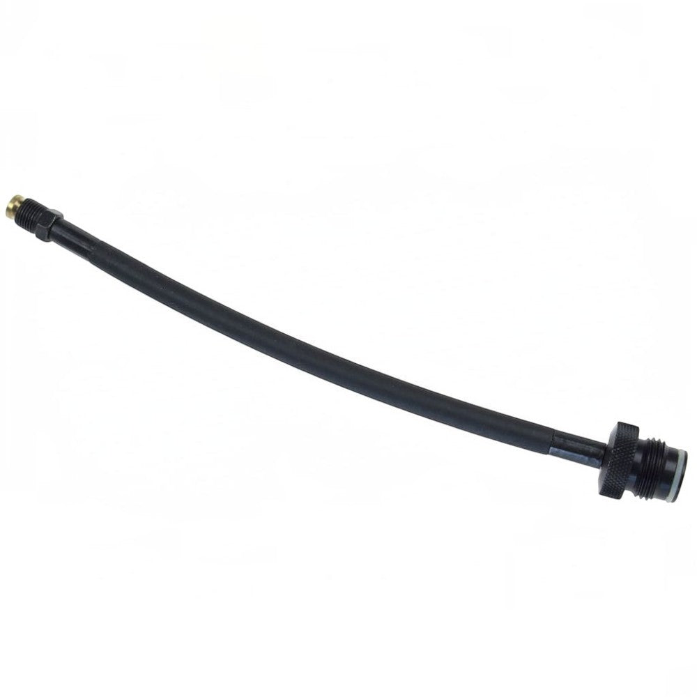 id-paintball Tippmann A5 Gas Line ASA Schlauch in Schwarz mit integriertem Fire/Safe Selector für Paintball Markierer
