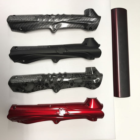 id-paintball Tippmann Gryphon FX Gehäusehälften in verschiedenen Designs wie Carbon, Schwarz, Skull und Rot