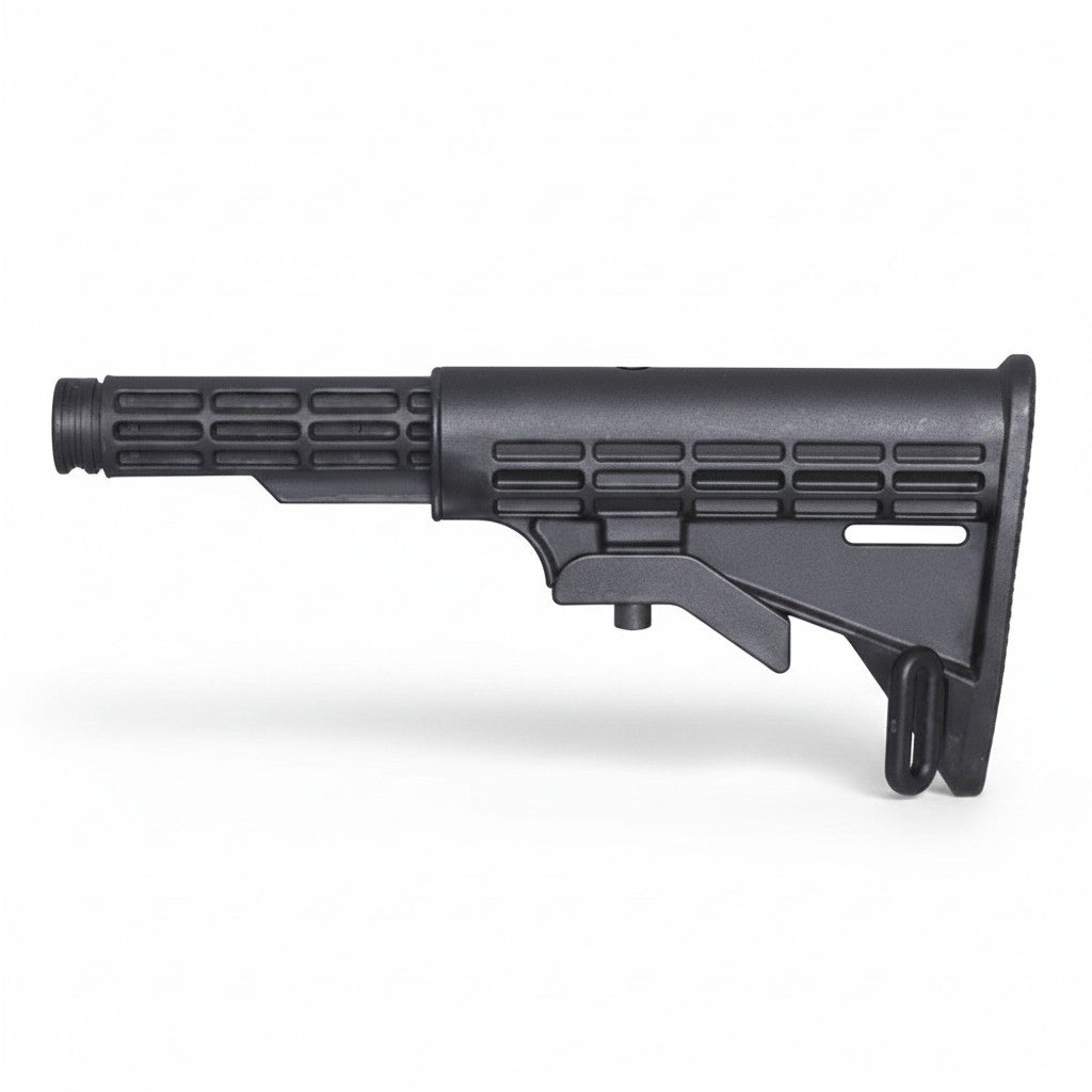 id-paintball Tippmann 98 M16 Schulterstütze in Schwarz mit verstellbarem Design für Paintball-Markierer