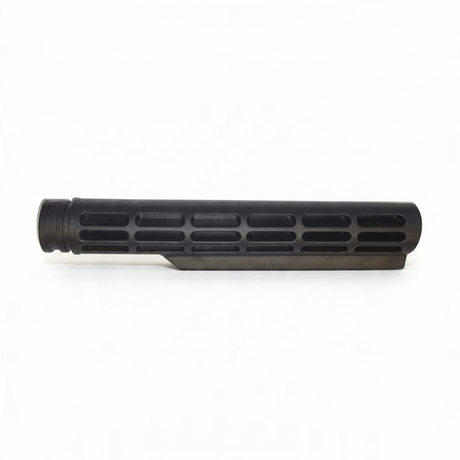 id-paintball Tippmann Stock Tube aus schwarzem Kunststoff als Schulterstützenaufnahme für Paintball Markierer