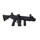 id-paintball Tippmann Stormer Elite Paintball Markierer in Schwarz mit Magazin, verstellbarer Schulterstütze und Rails