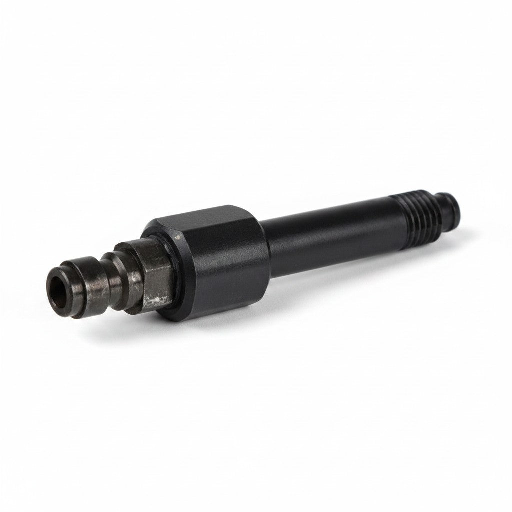 id-paintball Tippmann TiPX Remote Line Adapter aus schwarzem Metall für Paintball-Pistolen