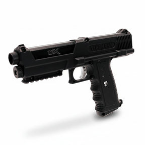 id-paintball Tippmann TiPX Paintball Markierer in Schwarz mit ergonomischem Griff und Schienensystem