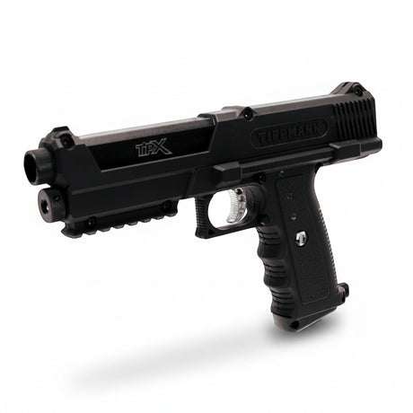 id-paintball Tippmann TiPX Paintball Markierer in Schwarz mit ergonomischem Griff und Schienensystem