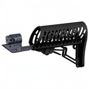 id-paintball Tippmann TMC Air-Thru Stock Schulterstütze in Schwarz für MagFed Paintball Markierer der 2. Generation