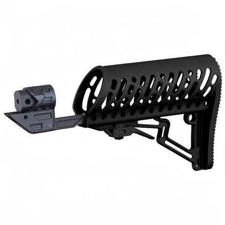 id-paintball Tippmann TMC Air-Thru Stock Schulterstütze in Schwarz für MagFed Paintball Markierer der 2. Generation