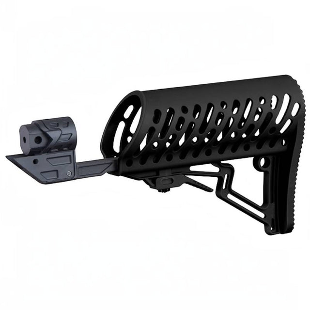 id-paintball Tippmann TMC Air-Thru Stock Schulterstütze in Schwarz für MagFed Paintball Markierer der 2. Generation