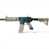id-paintball Tippmann TMC Magfed Markierer in Desert TAN mit AR15-Design, Kaliber .68 und verstellbarem Schaft