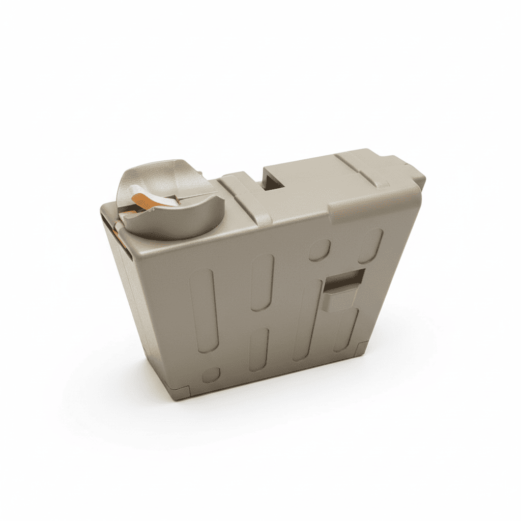id-paintball Tippmann TMC Dummy Magazin in Tan aus robustem Kunststoff für den taktischen MagFed-Look beim Hopper-Spiel