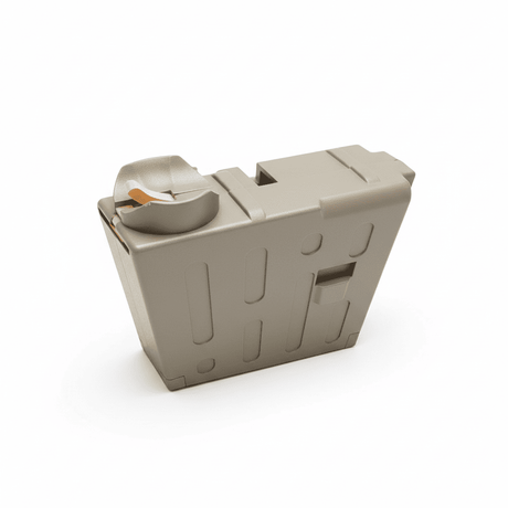 id-paintball Tippmann TMC Dummy Magazin in Tan aus robustem Kunststoff für den taktischen MagFed-Look beim Hopper-Spiel