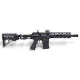 id-paintball Tippmann TMC ELITE Paintball-Markierer in Schwarz mit M-LOK Handguard und Air Thru Stock