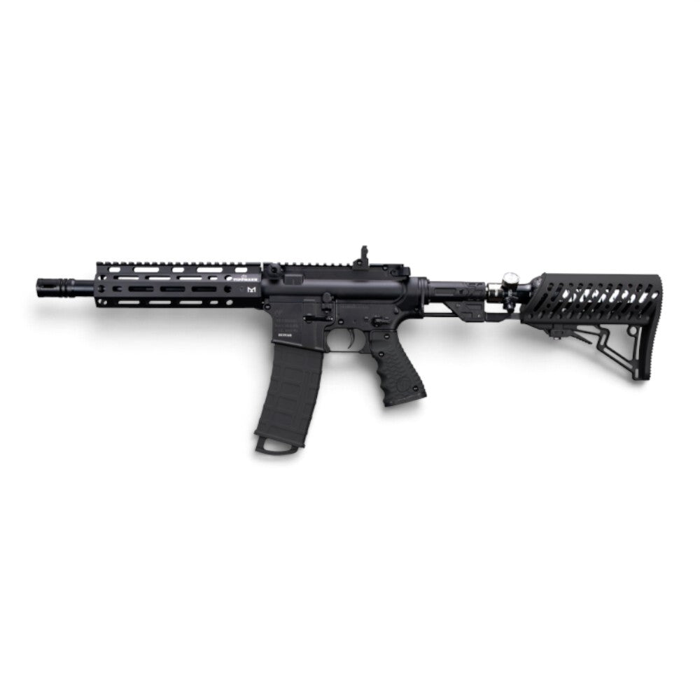 id-paintball Tippmann TMC ELITE Paintball-Markierer in Schwarz mit M-LOK Handguard und Air Thru Stock