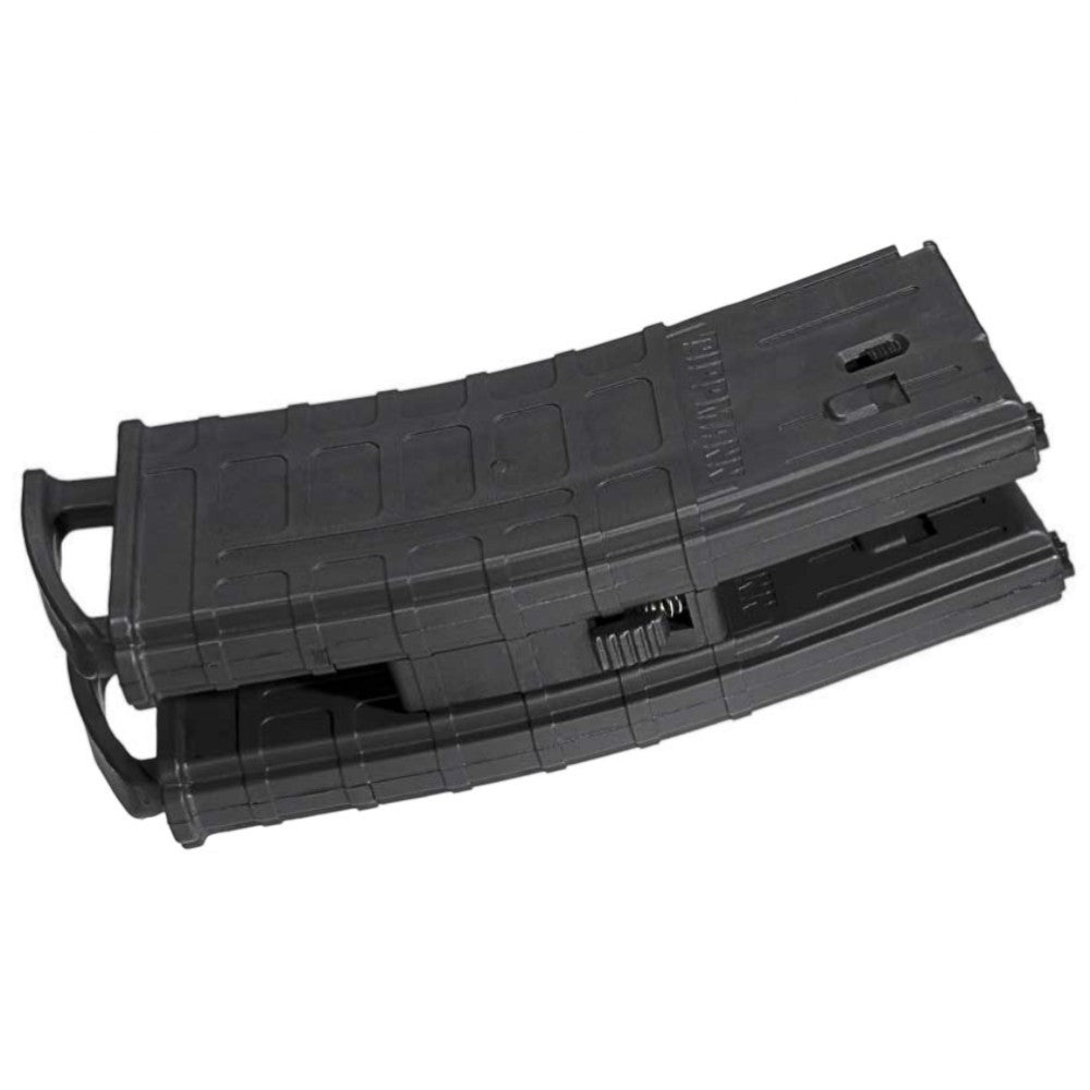 id-paintball Tippmann TMC 20-Schuss Magazin Set in Schwarz mit praktischem Coupler für schnellen Magazinwechsel