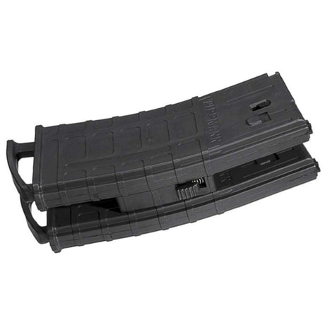 id-paintball Tippmann TMC 20-Schuss Magazin Set in Schwarz mit praktischem Coupler für schnellen Magazinwechsel