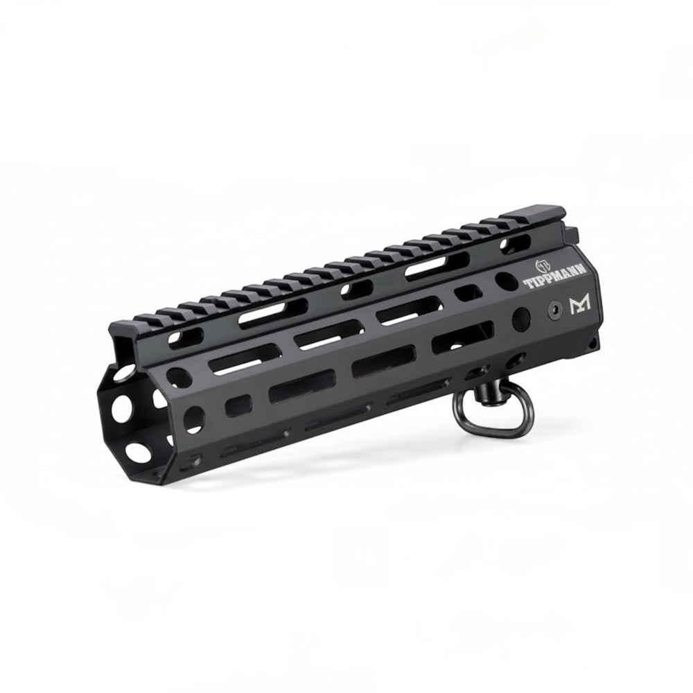 id-paintball Tippmann TMC 210mm M-Lok Handguard aus schwarzem Aluminium mit integriertem Sling Mount