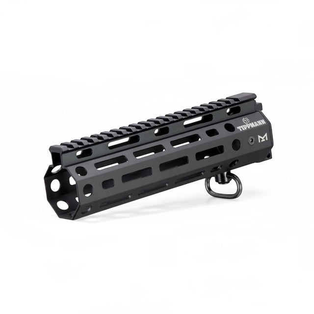 id-paintball Tippmann TMC 210mm M-Lok Handguard aus schwarzem Aluminium mit integriertem Sling Mount