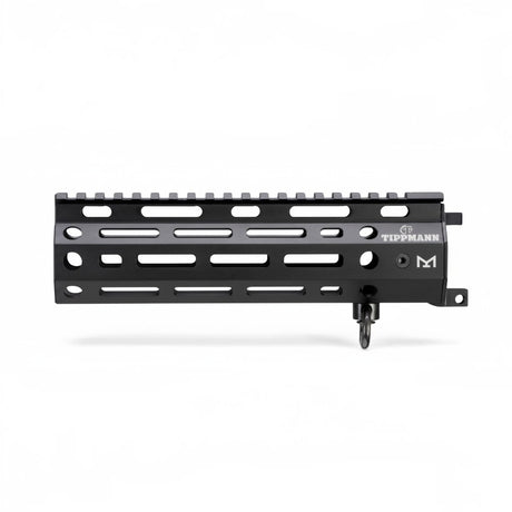 id-paintball Tippmann TMC 210mm M-Lok Shroud aus schwarzem Aluminium mit integriertem Sling Mount
