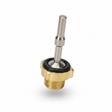 id-paintball Tippmann Valve Stem Complete Ersatzteil aus Metall mit schwarzem O-Ring für Paintball Markierer