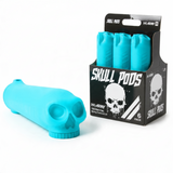 id-paintball HK Army Skull Pod in Türkis mit 3D-Totenkopf-Design und 150 Paintball Kapazität