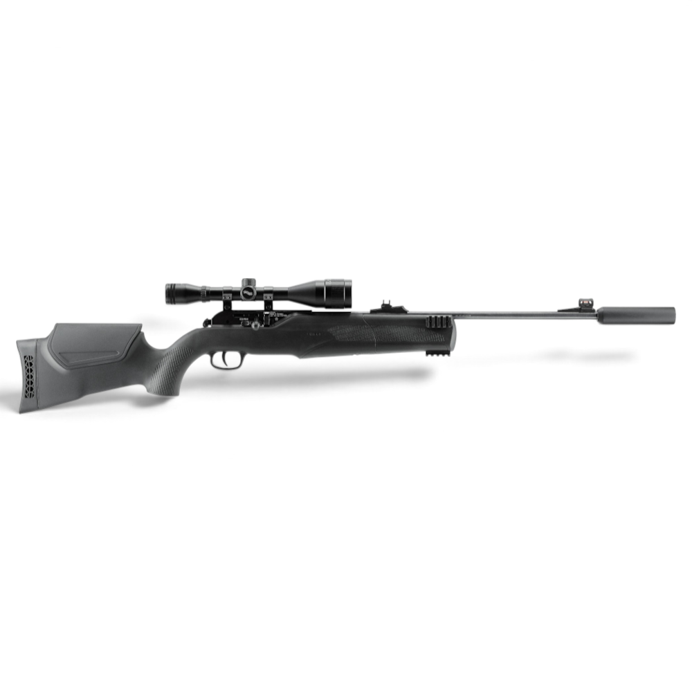 id-paintball Umarex 850 M2 Target Kit CO2-Luftgewehr mit Zielfernrohr und Schalldämpfer in Schwarz