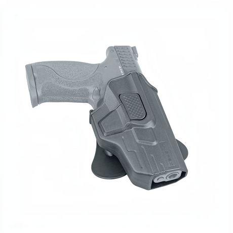 id-paintball Umarex Paddle Schnellzieh-Holster aus schwarzem Polymer für Smith & Wesson M&P9 Pistole