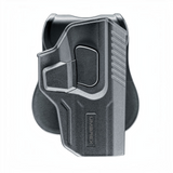id-paintball Umarex Paddle Schnellzieh-Holster aus schwarzem Polymer für Walther PPQ und P99 mit Zeigefingersicherung