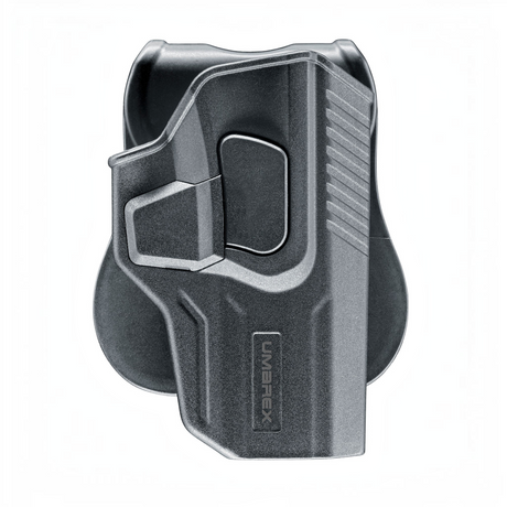 id-paintball Umarex Paddle Schnellzieh-Holster aus schwarzem Polymer für Walther PPQ und P99 mit Zeigefingersicherung