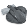 id-paintball Umarex Pancake Holster aus schwarzem Nylon für große Pistolenmodelle mit sicherem Druckknopfverschluss