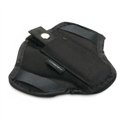 id-paintball Umarex Pancake Gürtelholster aus schwarzem Nylon für große Pistolen mit flacher Bauform
