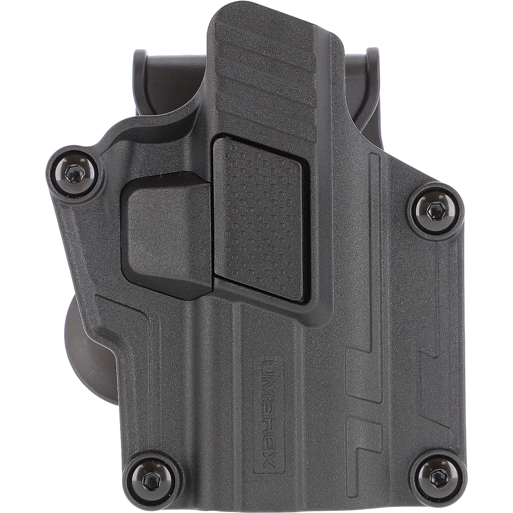 id-paintball Umarex Polymer Multifit Paddle Holster in Schwarz mit verstellbarem Ziehwinkel und Release-Button