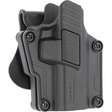 id-paintball Umarex Polymer Multifit Paddle Holster in Schwarz mit verstellbarem Ziehwinkel und Release-Button