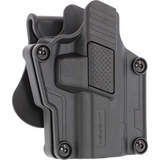 id-paintball Umarex Polymer Multifit Paddle Holster in Schwarz mit verstellbarem Ziehwinkel und Release-Button