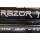 id-paintball Umarex Razor Paintball Markierer Cal.68 in Schwarz mit gut lesbarer Modellbeschriftung