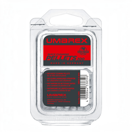 id-paintball Umarex Schnellreinigungsfropfen 4,5mm in Blisterverpackung zur Laufreinigung von Luftdruckwaffen