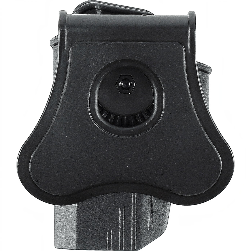 id-paintball Umarex Paddle Schnellzieh-Holster aus schwarzem Polymer für Smith & Wesson M&P9 mit 360-Grad-Drehung
