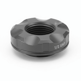 id-paintball Umarex SD5 Schalldämpfer Adapter 1/2-20 UNF aus mattschwarzem Aluminium für Luftdruckwaffen
