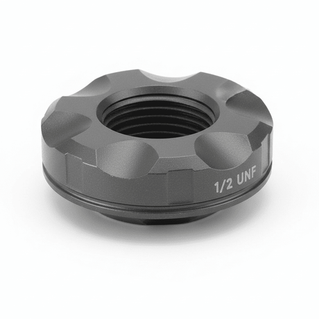 id-paintball Umarex SD5 Schalldämpfer Adapter 1/2-20 UNF aus mattschwarzem Aluminium für Luftdruckwaffen