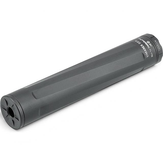 id-paintball Umarex SD5 Schalldämpfer aus mattschwarzem Aluminium für Luftdruckwaffen mit 137 mm Länge