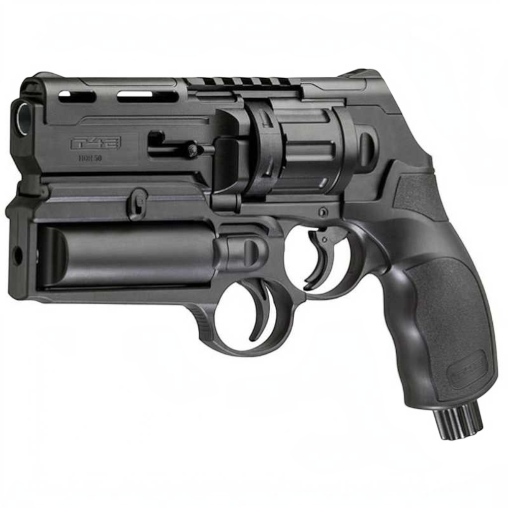 id-paintball Umarex T4E HDR 50 Launcher in Schwarz für Walther PDP Kartuschen zur Montage an der Picatinny-Schiene