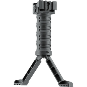 id-paintball Umarex UX TBP 1 Zweibein aus schwarzem Kunststoff als Frontgriff und ausklappbares BiPod für Weaver-Schiene