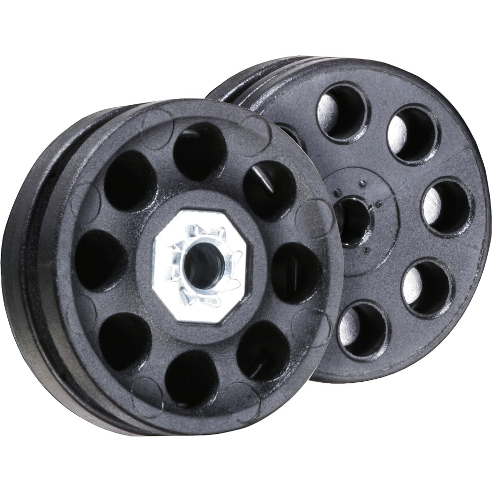 id-paintball Umarex Trommelmagazin 2er Set für 4,5 mm Diabolos aus robustem schwarzem Kunststoff