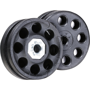id-paintball Umarex Trommelmagazin 2er Set für 4,5 mm Diabolos aus robustem schwarzem Kunststoff