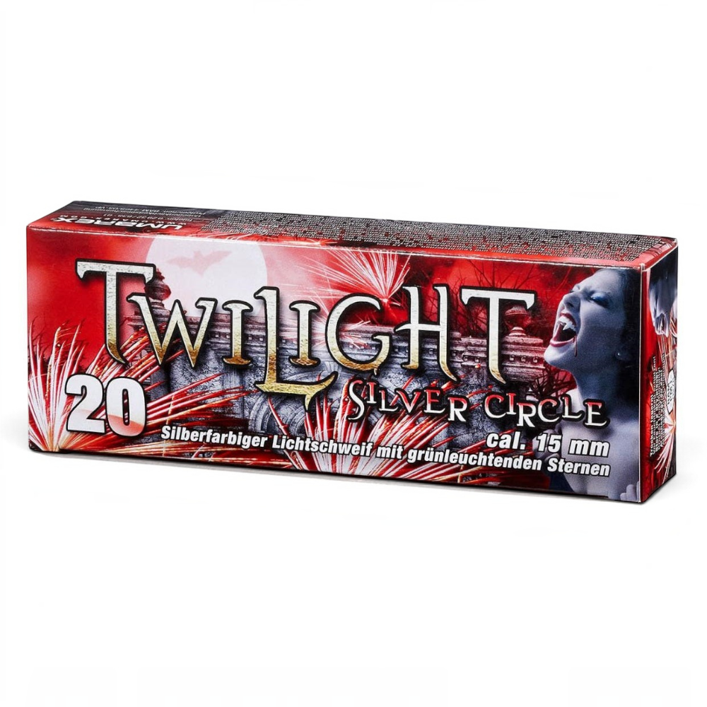 id-paintball Umarex Twilight Silver Circle Signalsterne 15mm mit 20 Schuss für Schreckschusswaffen