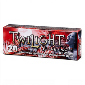 id-paintball Umarex Twilight Silver Circle Signalsterne 15mm mit 20 Schuss für Schreckschusswaffen