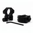 id-paintball UTG Montageringe aus schwarzem Metall für 1 Zoll Zielfernrohre auf 22 mm Schienen mit Inbusschlüssel