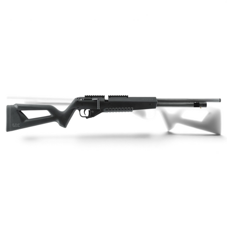 id-paintball UX Iconix PCP-Luftgewehr in Schwarz mit ergonomischem Polymerschaft und Picatinny-Schiene