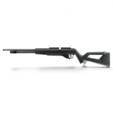 id-paintball UX Iconix PCP-Luftgewehr in Schwarz mit ergonomischem Polymerschaft und Picatinny-Schiene