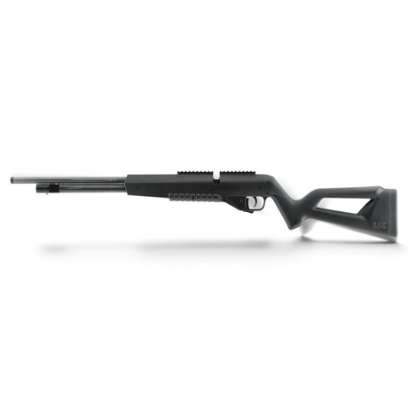id-paintball UX Iconix PCP-Luftgewehr in Schwarz mit ergonomischem Polymerschaft und Picatinny-Schiene
