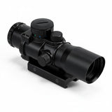 id-paintball UX RS 4x32 TacDot Zielfernrohr in Schwarz mit beleuchtetem Absehen und Picatinny-Montage