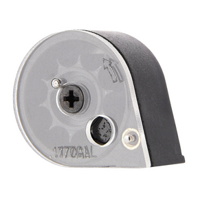 id-paintball UX SPA Master Ersatzmagazin für 9 Diabolos im Kaliber 4,5 mm (.177) aus Metall und Kunststoff